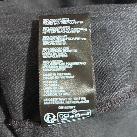 FREE PEOPLE SZ L Danni Vegan Leather Collar Pockets Western Style NEW WITH TAG - Picture 14 of 14